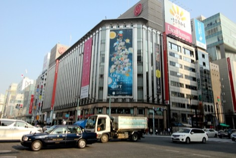 Introduction of sightseeing spots around Ginza