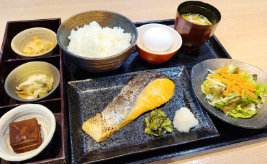 盛り付け例（和食）